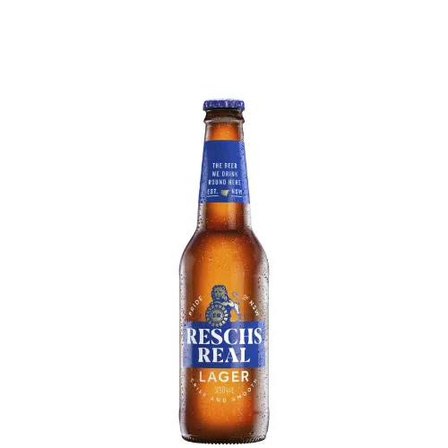 Picture of Reschs Real Lager Bottles 4 x 6 x 330ml