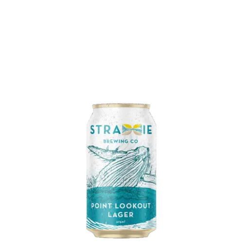Picture of Straddie Brewing Co Point Lookout Lager Cans 4 x 4 x 375ml