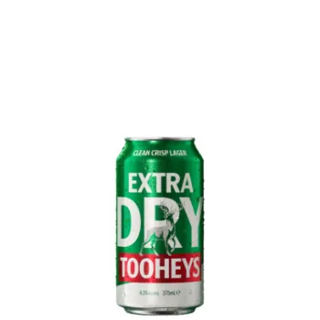 Picture of Tooheys Extra Dry 30pk Cans 30 x 375ml