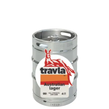 Picture of Travla Full Strength Lager Keg 50L
