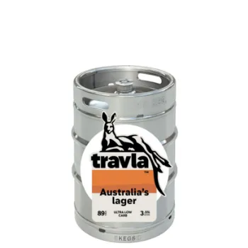 Picture of Travla Mid Strength Lager Keg 50L