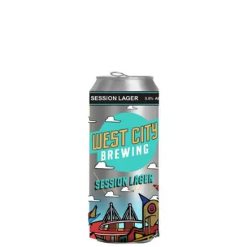 Picture of West City Session Lager Cans 4 x 4 x 440ml