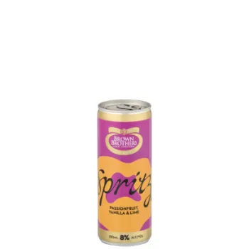 Picture of Brown Brothers Passionfruit Vanilla & Lime Spritz Cans 250ml
