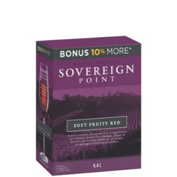 Picture of Sovereign Point Soft Fruity Red Cask 4.4L