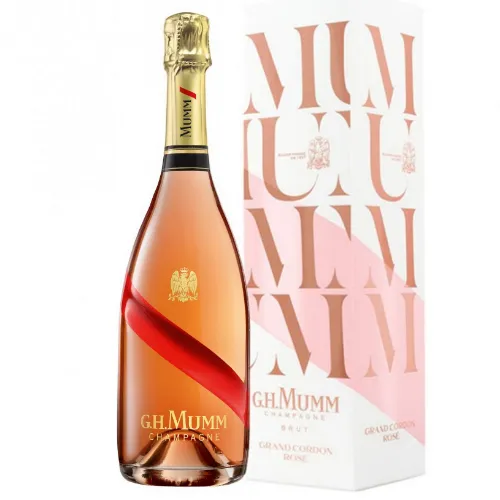 Picture of Mumm Grand Cordon Rose Gift Box 750ml