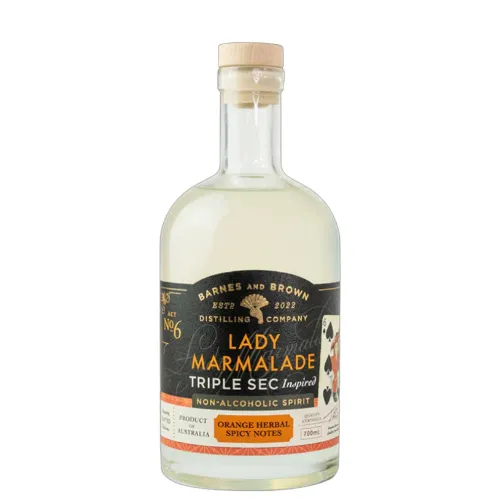 Picture of Barnes and Brown Lady Marmalade Triple Sec Inspired Non Alcoholic Spirit 700ml