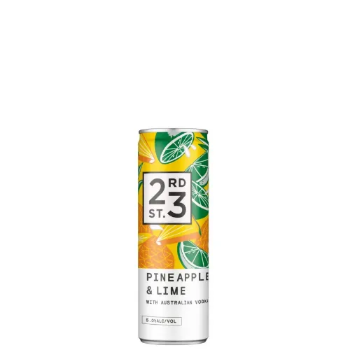 Picture of 23rd Street Pineapple & Lime with Vodka Cans 300ml