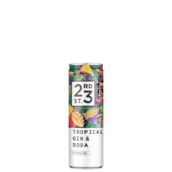 Picture of 23rd Street Tropical Gin & Soda Cans 300ml