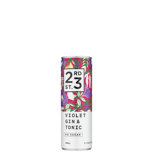 Picture of 23rd Street Violet Gin & Tonic Cans 300ml
