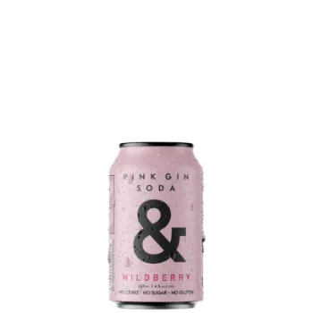 Picture of Ampersand Pink Gin & Soda Cans 330ml