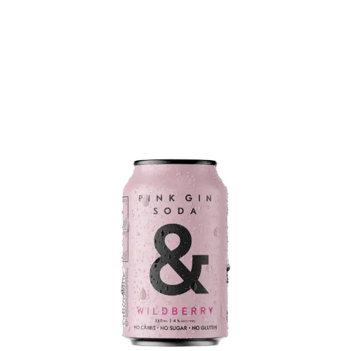 Picture of Ampersand Pink Gin & Soda Cans 330ml