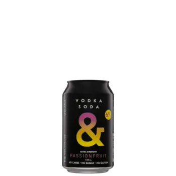 Picture of Ampersand Vodka & Passionfruit Cans 330ml