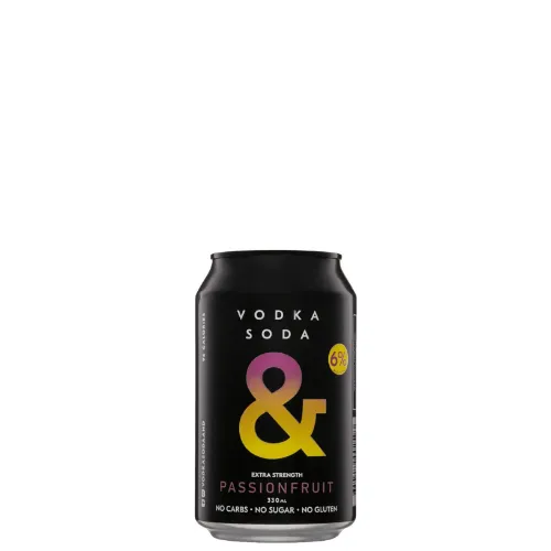 Picture of Ampersand Vodka & Passionfruit Cans 330ml