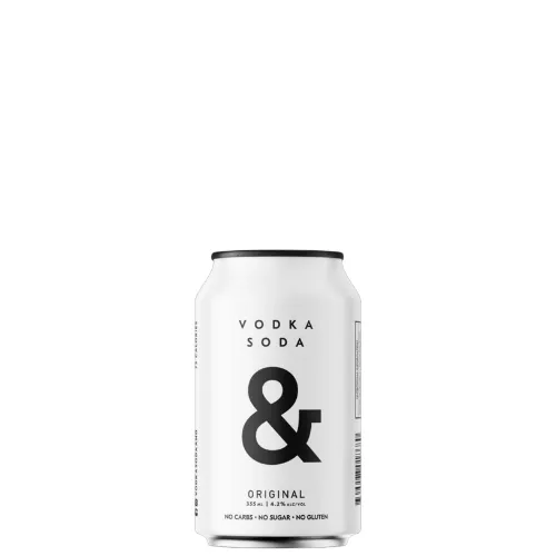 Picture of Ampersand Vodka & Soda Original Cans 330ml