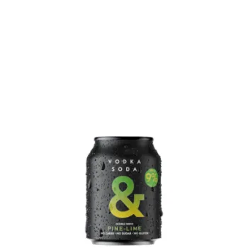 Picture of Ampersand Vodka Soda & Pine-Lime Double Serve Cans 250ml