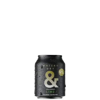 Picture of Ampersand Whiskey Dry & Lime Extra Cans 250ml