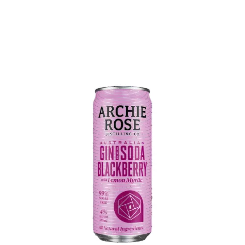Picture of Archie Rose Australian Gin & Blackberry Soda with Lemon Myrtle Cans 330ml