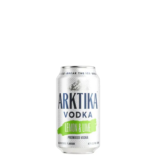 Picture of Arktika Premix Lemon & Lime Cans 375ml