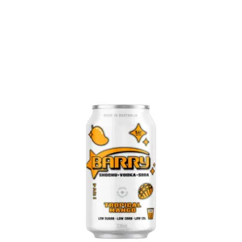Picture of Barry Tropical Mango Cans 330ml
