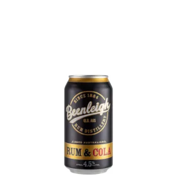 Picture of Beenleigh Dark Rum & Cola Cans 375ml