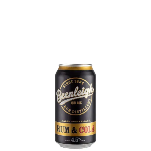 Picture of Beenleigh Dark Rum & Cola Cans 375ml