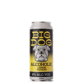 Picture of Big Dog Lemon Squash Cans 500ml
