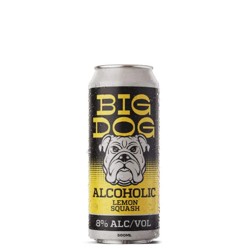 Picture of Big Dog Lemon Squash Cans 500ml