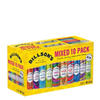 Picture of Billson's Vodka Mixed 10Pk Cans 355ml