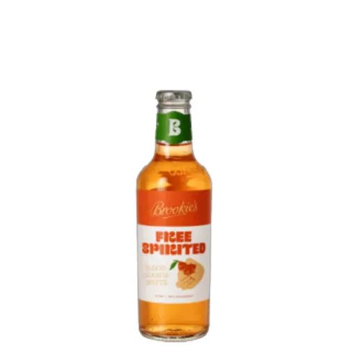Picture of Brookie's Blood Orange Spritz Non Alcoholic Bottles 275ml