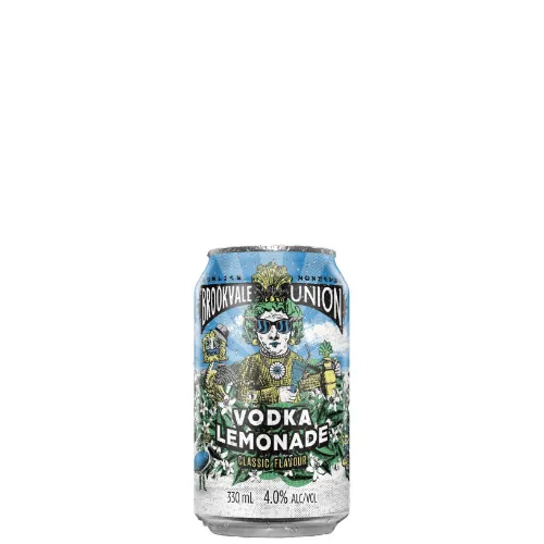 Picture of Brookvale Union Vodka Lemonade Cans 330ml