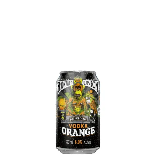 Picture of Brookvale Union Vodka Orange Cans 330ml