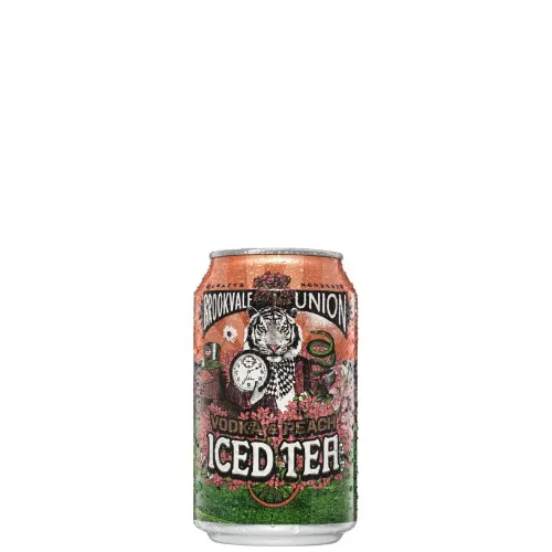 Picture of Brookvale Union Vodka Peach Iced Tea Cans 330ml