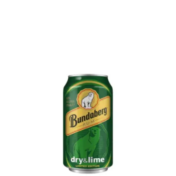 Picture of Bundaberg Rum Dry & Lime Cans 375ml