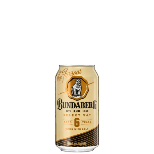 Picture of Bundaberg Vat Rum & Cola Cans 375ml