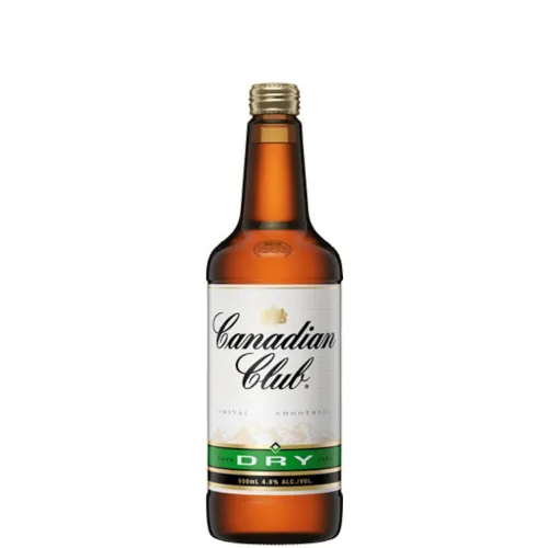 Picture of Canadian Club Whisky & Dry Bottles 500ml
