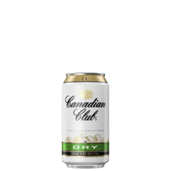 Picture of Canadian Club Whisky & Dry Cube Cans 375ml