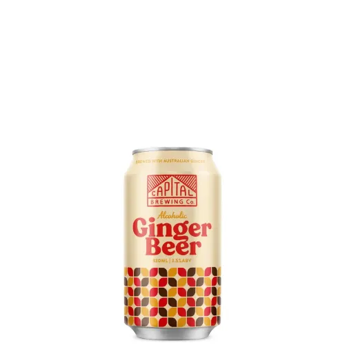 Picture of Capital Brewing Co. Alcoholic Ginger Beer Cans 330ml