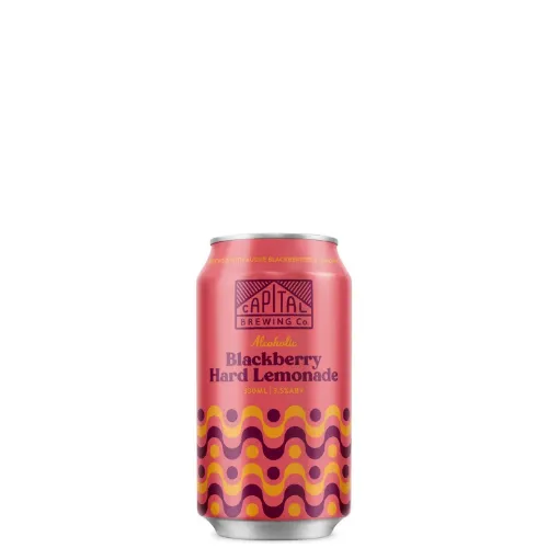 Picture of Capital Brewing Co. Blackberry Hard Lemonade Cans 330ml