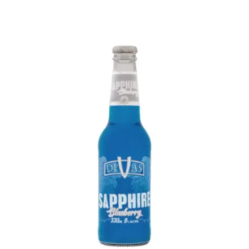 Picture of Divas Gems Sapphire Blueberry Bottles 330ml