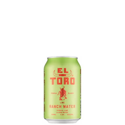 Picture of El Toro Lime Ranch Water Cans 330ml
