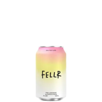 Picture of Fellr Alcoholic Soda Pink Lemonade Cans 330ml
