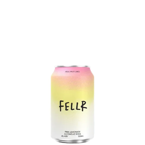 Picture of Fellr Alcoholic Soda Pink Lemonade Cans 330ml