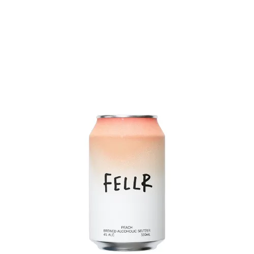 Picture of Fellr Seltzer Peach Cans 330ml