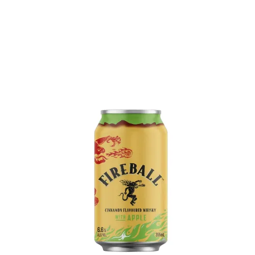 Picture of Fireball with Apple Cans 355ml