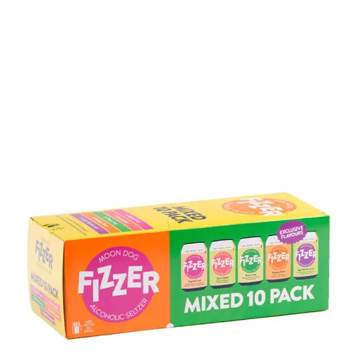 Picture of Fizzer Mega Mixed Seltzer Cans 330ml