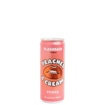 Picture of Flashback Vodka Peaches & Cream Cans 330ml