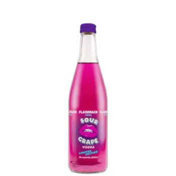 Picture of Flashback Vodka Sour Grape Bottles 500ml