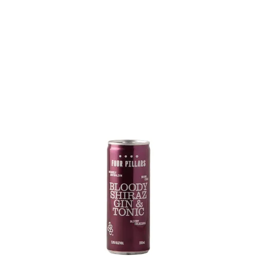 Picture of Four Pillars Bloody Shiraz Gin & Tonic Cans 250ml