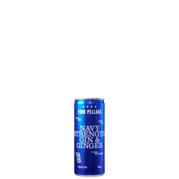 Picture of Four Pillars Navy Strength Gin & Ginger Cans 250ml