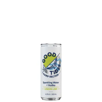Picture of Good Tides Hard Seltzer Lemon Lime Cans 330ml